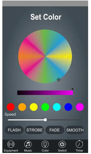 BASON 15MAC864WB Smart Light Strip Set - app