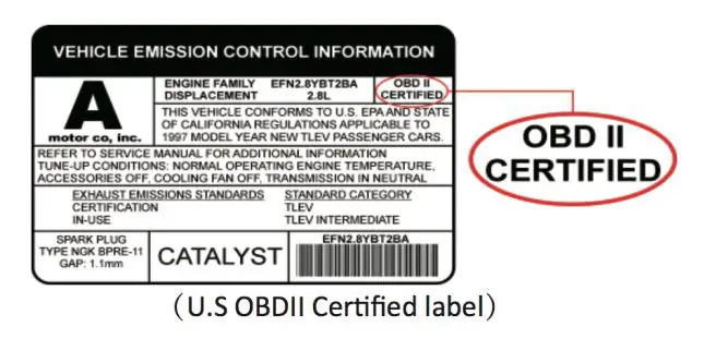 Vgate vLinker BM+ OBD2 Bluetooth Scanner for BMW Mini BimmerCode - How do I know whether my vehicle is OBDII compliant