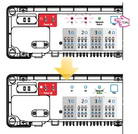 SALUS KL08RF24V Zigbee Network Wireless Wiring Centre 16