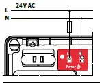 SALUS KL08RF24V Zigbee Network Wireless Wiring Centre 18