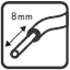 strip wire icon