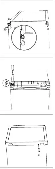 CANDY CCTUS 542WH Single Door Freezer 5