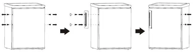 CANDY CCTUS 542WH Single Door Freezer 6