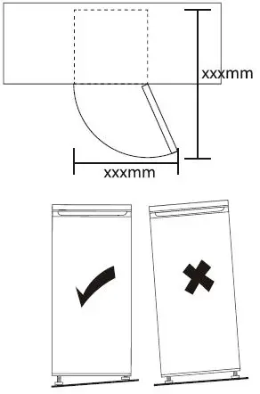 CANDY CCTUS 542WH Single Door Freezer 7