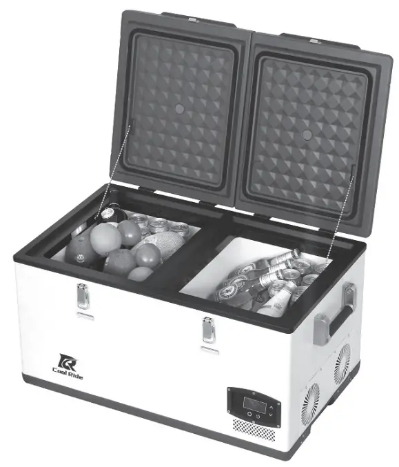 PRINCESS AUTO 899905 75 Litre Portable Freezer with Dual Temperature