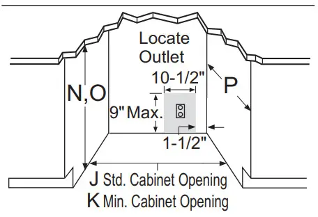 MONOGRAM ZDOD240 Outdoor Indoor Refrigerator - Cabinet