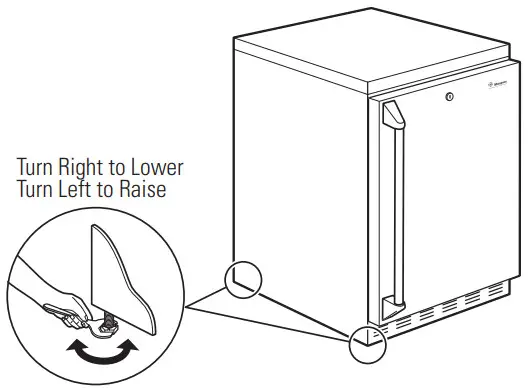 MONOGRAM ZDOD240 Outdoor Indoor Refrigerator - Countertop
