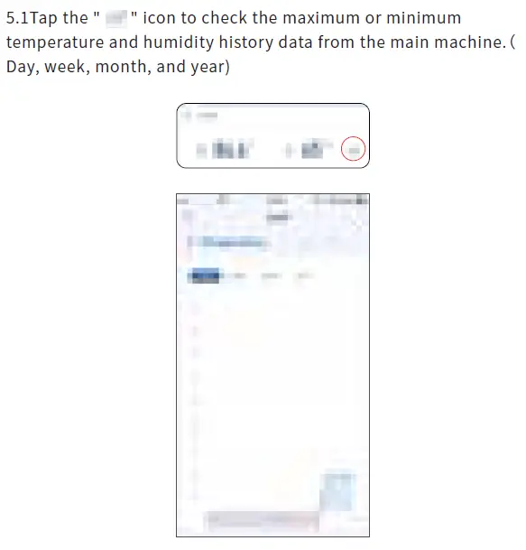 Shenzhen Juku Intelligent Technology SWS-V000 Smart Weather Station with Clock User Guide - App Control panel introduction