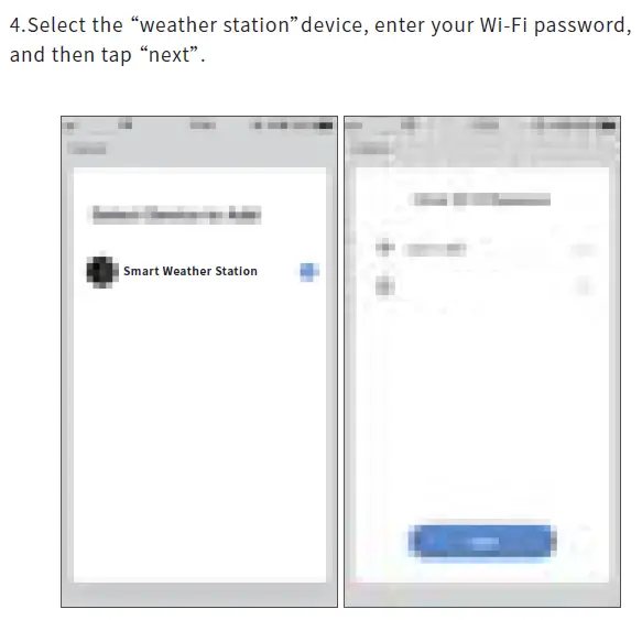 Shenzhen Juku Intelligent Technology SWS-V000 Smart Weather Station with Clock User Guide - App Operation