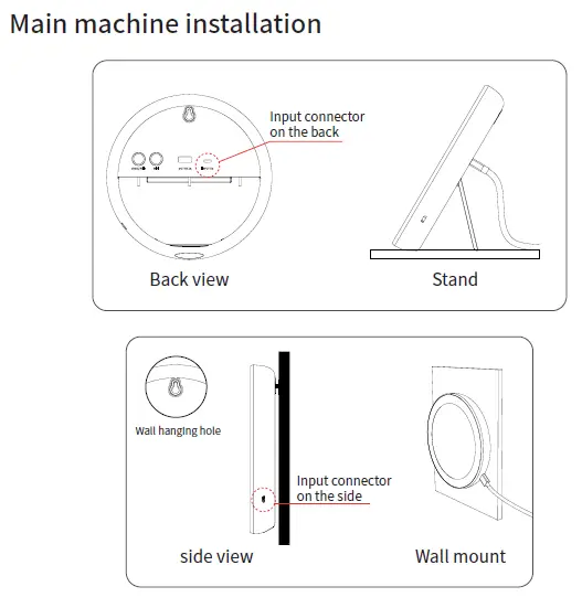 Shenzhen Juku Intelligent Technology SWS-V000 Smart Weather Station with Clock User Guide - Installation and placement
