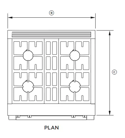 FISHER -PAYKEL -RDV3-304 -30-Inch- Freestanding -Professional- Dual -Fuel- Smart -Range -3