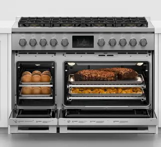 FISHER -PAYKEL -RDV3-304 -30-Inch- Freestanding -Professional- Dual -Fuel- Smart -Range -product