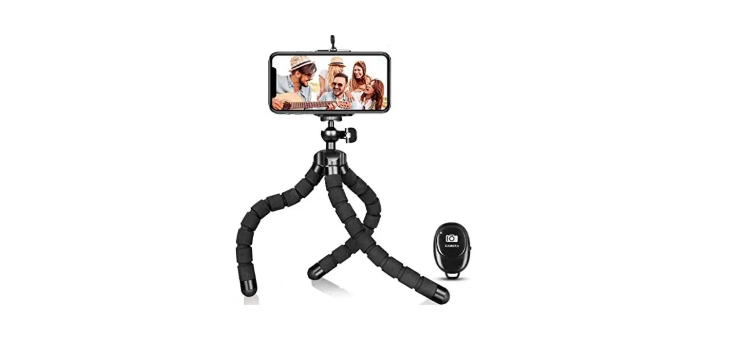 The Source 8092932 Flexible Smartphone Tripod With Remote Instruction Manual