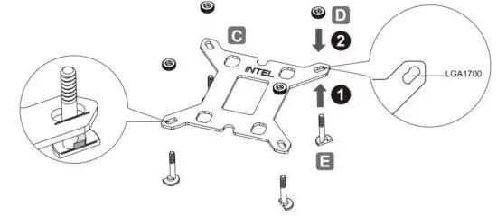 ENERMAX ETS T50 140mm CPU Air Cooler - Step 2