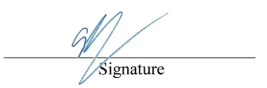 Signature