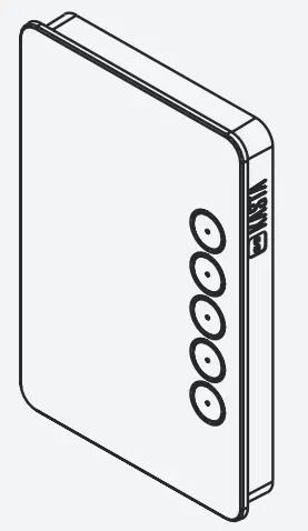 KASTA-H5MSMB-WH-HESPERUS-Multivue-Smart-5-Button-Multivue-Screen-PRODUCT
