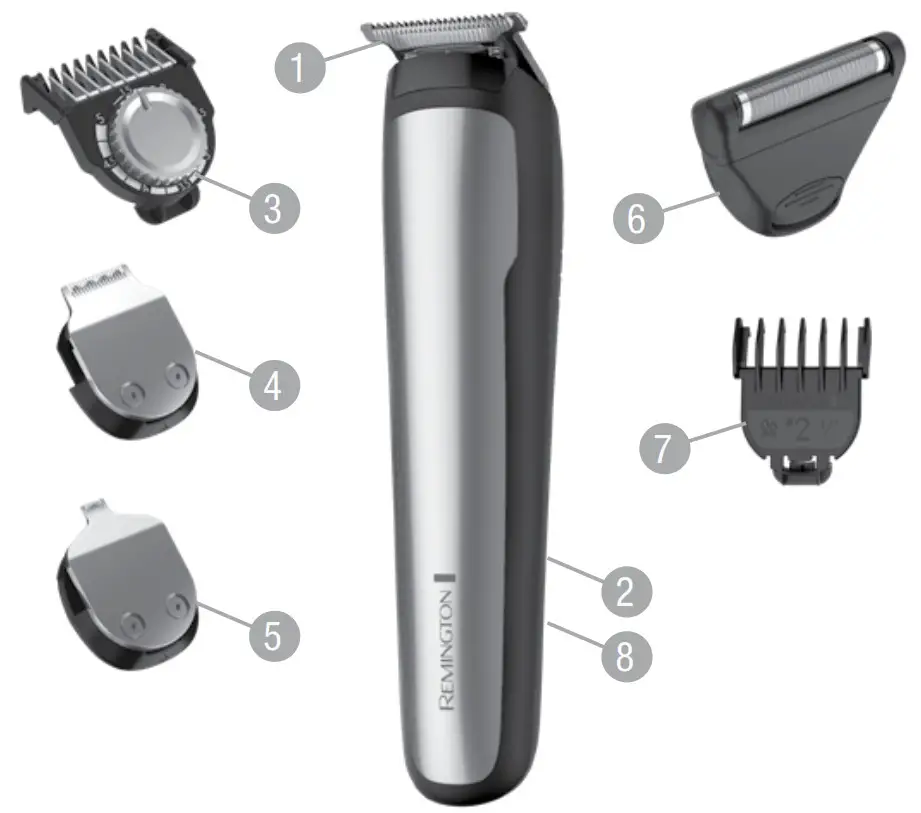 REMINGTON Endurance Beard Trimmer Ki- MB5000AU Endurance Beard Trimmer Kit