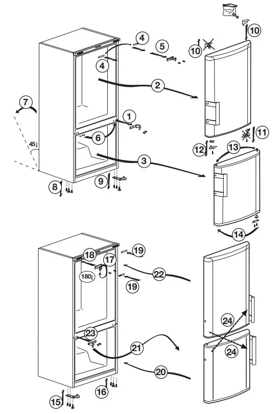Blomberg BRFB1322SSL 11.4 cu ft Bottom Stainless Steel Refrigerator - figure 5