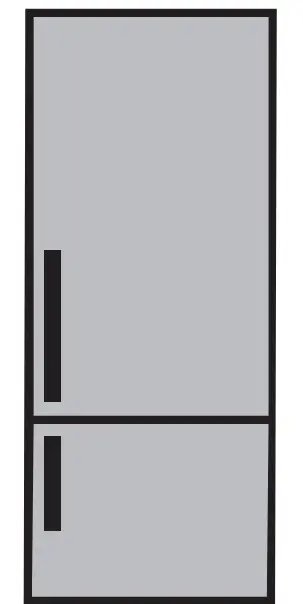 Blomberg BRFB1322SSL 11.4 cu ft Bottom Stainless Steel Refrigerator