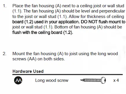 AKICON BPT14-80CL Bathroom Ventilation Fan with Light-fig 14