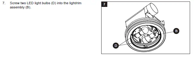 AKICON BPT14-80CL Bathroom Ventilation Fan with Light-fig 17