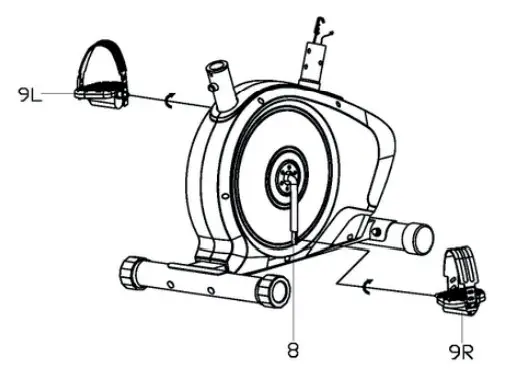 FRONTIER FMC110 Exercise Bike - Assembly 2
