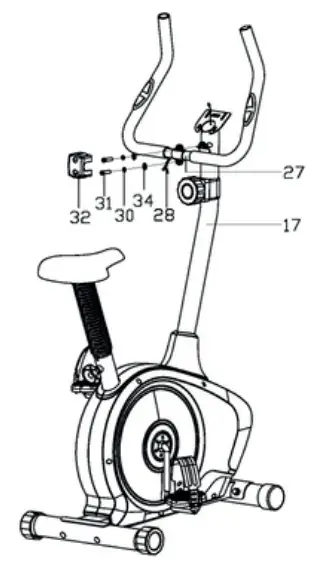 FRONTIER FMC110 Exercise Bike - Assembly 5