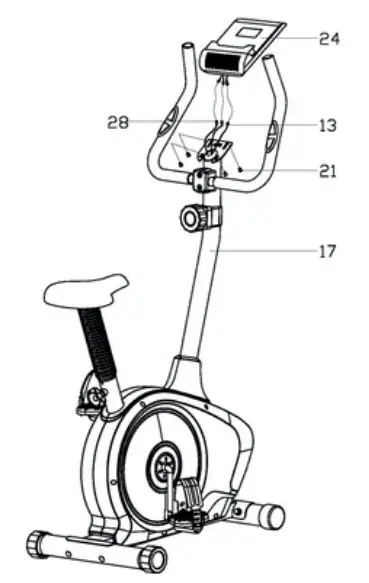 FRONTIER FMC110 Exercise Bike - Assembly 6