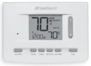 BlueLink Breaburn Universal Programmable Smart Wi-Fi Thermostat Cover 2