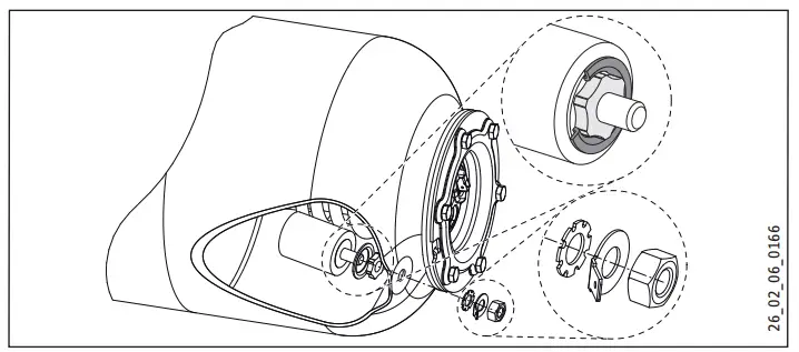Fitting the protective anode
