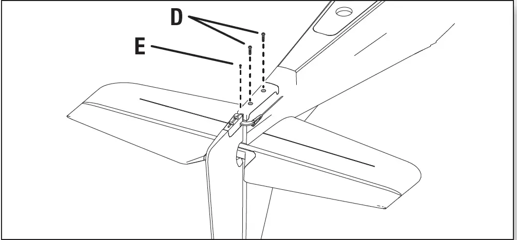 E-flite EFL49500 Valiant 1.3m RC Plane 13