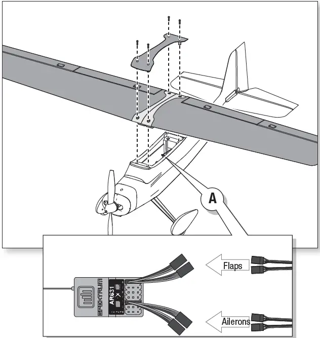 E-flite EFL49500 Valiant 1.3m RC Plane 16