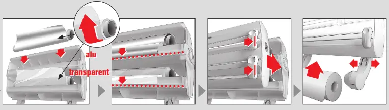 LEIFHEIT 25795 Rolly Mobil Wall Mounted Kitchen Roll Holder - FIG4