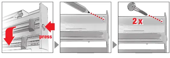 LEIFHEIT 25795 Rolly Mobil Wall Mounted Kitchen Roll Holder - FIG6