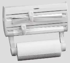 LEIFHEIT 25795 Rolly Mobil Wall Mounted Kitchen Roll Holder - PARAT F2