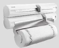 LEIFHEIT 25795 Rolly Mobil Wall Mounted Kitchen Roll Holder - ROLLY MOBIL