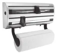 LEIFHEIT 25795 Rolly Mobil Wall Mounted Kitchen Roll Holder