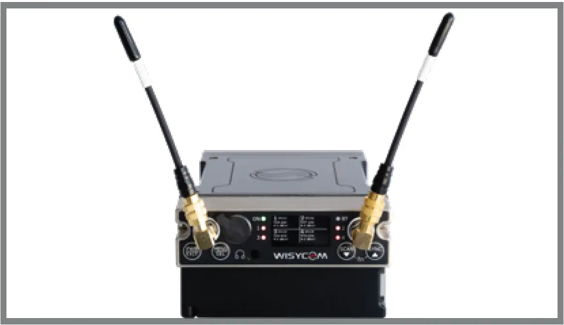 WISYCOM MCR54 Multi-Band Dual Channels True Diversity Receiver 14