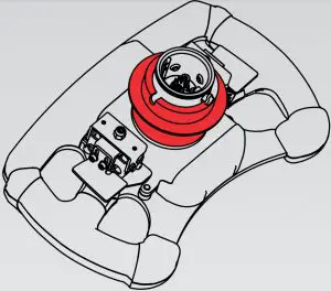 DETACHING THE STEERING WHEEL