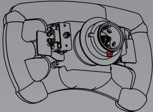 ATTACHING THE STEERING WHEEL