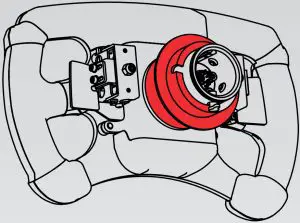 ATTACHING THE STEERING WHEEL