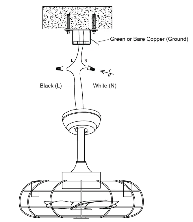 MERRA-CFN-1113-19-in.-Indoor-Black-Fandelier-Ceiling-Fan-fig6