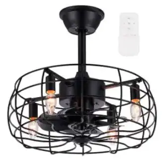 MERRA-CFN-1113-19-in.-Indoor-Black-Fandelier-Ceiling-Fan-product