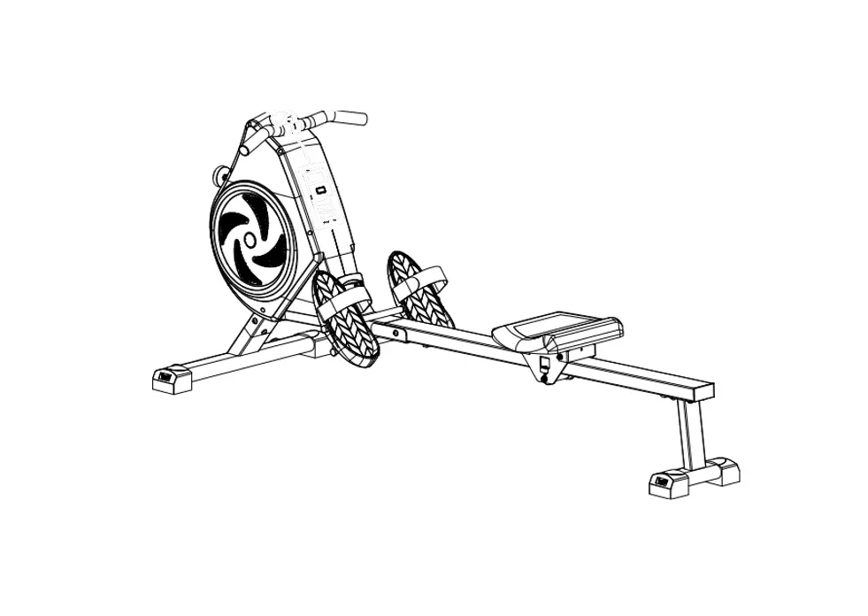 Sunny Health Fitness Sf-rw520007 Air Rowing Machine User Manual Sunny Health Fitness Sf-rw520007 Air Rowing Machine User Manual