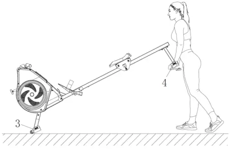 SUNNY Health Fitness SF-RW520007 Air Rowing Machine-fig11