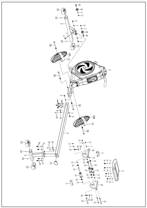 SUNNY Health Fitness SF-RW520007 Air Rowing Machine-fig2