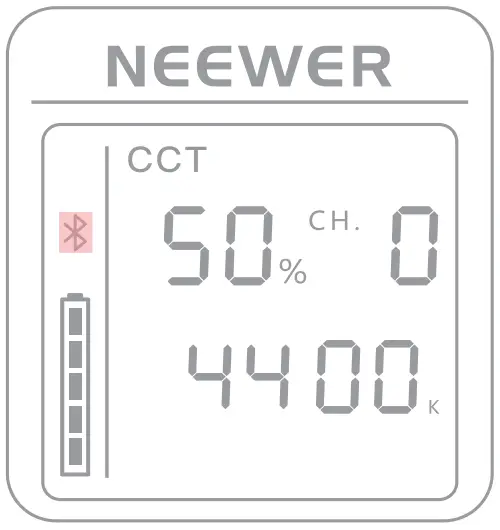 NEEWER app interface