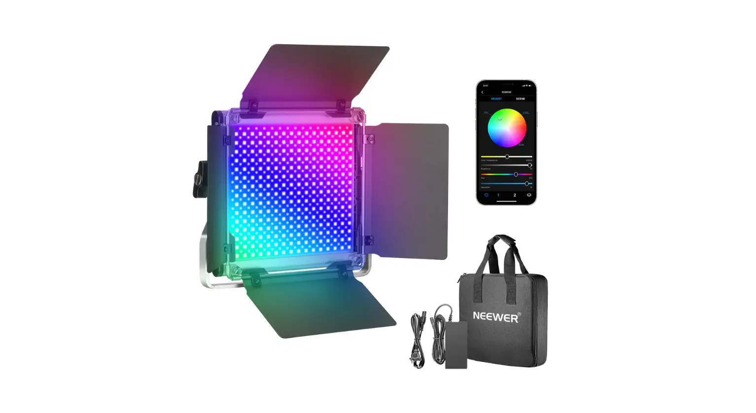 Neewer Rgb530 Smart Metal Led Light Instruction Manual