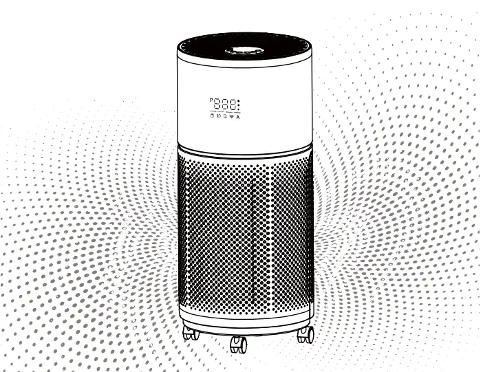 CLEANFORCE CP RAINBOW Air Purifier