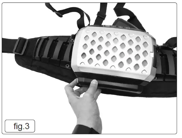 SEALEY PWH615 Welding Helmet with Air Purifying Respirator Auto Darkening Shade fig 4